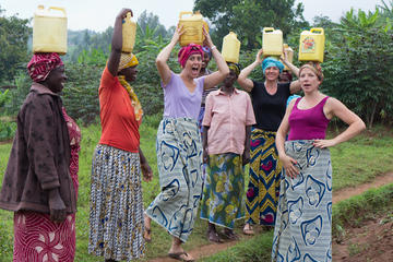 Banana Juice Making at a Local Community in Rwanda