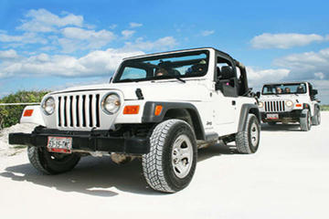 Jeep Tour and Snorkel in Cozumel from Cancun and Riviera Maya