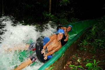 Combo Tour: Canopy, Water Slide, Hot Spring and Horseback Ride at Rincon de la Vieja Volcano