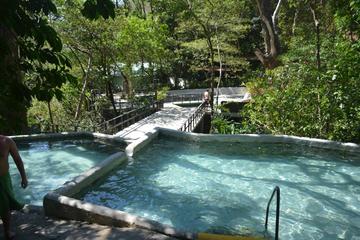 Full-Day Adventure: Natural Hot Spring with Mud Horseback Riding and Canopy Tour From Playa Hermosa