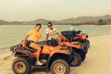 One Day Beach Tour: ATV and Sailing Catamaran at Flamingo Beach