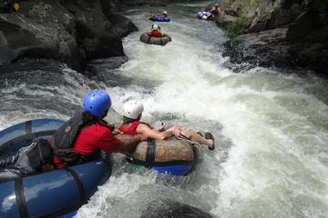 Tubing at Canyon River, Canopy, Horseback Ride and Hot Spring Combo Tour From Playa Flamingo