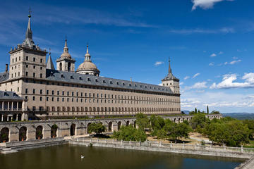 El Escorial and Valley of the Fallen from Madrid