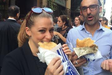 Naples street food walking tour in english or italian