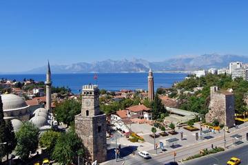 Antalya city tour with Duden Waterfall and Antalya Aquarium from Side
