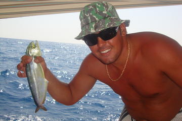 Fishing and Snorkeling in the Mediterranean Sea From Alanya