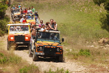 Full-Day Tour With Jeep Safari and White-Water Rafting from Alanya