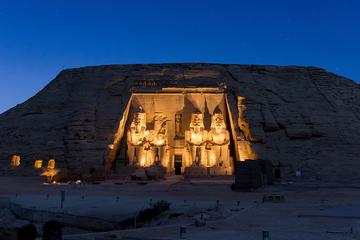 Temples of King Ramses II and Queen Nefertari with Flight from Aswan