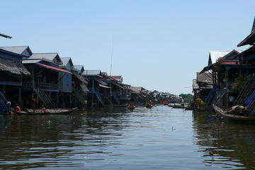Kompong Phluk Two Floating Villages and Sunset Tour