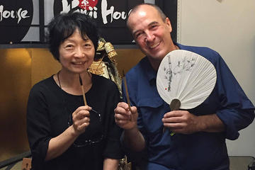 Japanese Ink Painting (Suibokuga) Experience in Tokyo