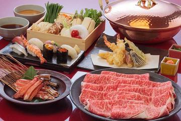 Oiran Show with Kobe Beef Shabu-Shabu Dinner in Roppongi