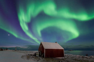 Northern Lights Hunt from Rovaniemi with Folk Tales and Snacks over Campfire