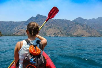 Kayaking on Lake Atitlan