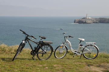 SIGHTSEEING GUIDED TOUR ELECTRIC- BIKE SANTANDER- ENGLISH GUIDE