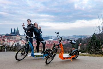 Grand City Tour of Prague on Electric Scooters