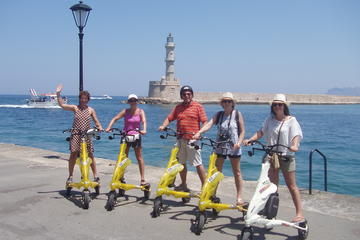 Private Tour: Taste of Crete with Trikke Ride
