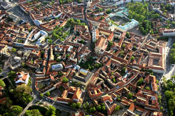 Hot Air Balloon Flight Over Vilnius Old Town