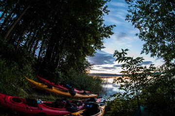 Private Night Kayak Tour in Trakai from Vilnius