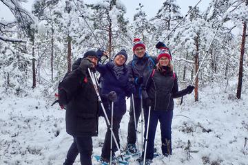 Scenic Snowshoe Hike in Trakai From Vilnius