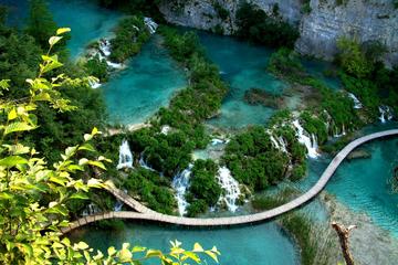 Natural Plitvice Lakes National Park Private day Trip from Split