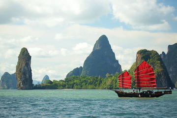 June Bahtra: Full Day Lunch Cruise Phang Nga Bay by Chinese Junk Boat