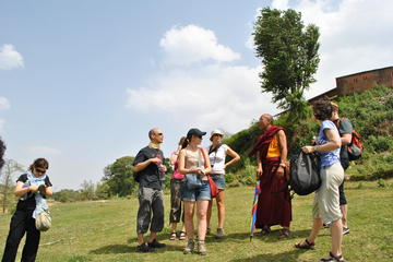 Debate with a Monk at Kopan Monastery