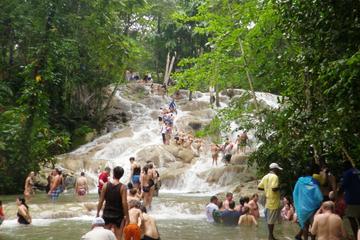 Private Dunn's River Falls and Martha Brae River Rafting Tour from Montego Bay