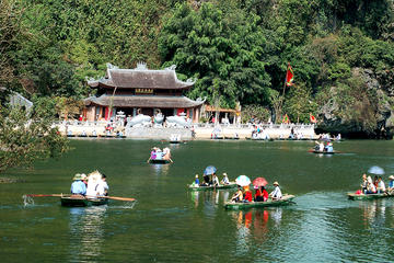 Hanoi- Asian Bai Dinh Biggest Pagoda and Trang An native land full day tour