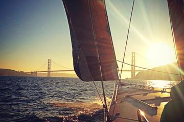 America's Cup Sailing Adventure on San Francisco Bay: Sunset Sail
