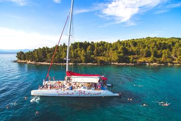 Full-Day Mega Catamaran Excursion to Hvar, Pakleni Islands, and Brac