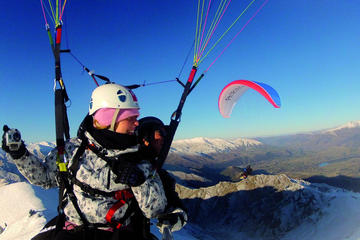 Coronet Peak Tandem Paragliding In Winter