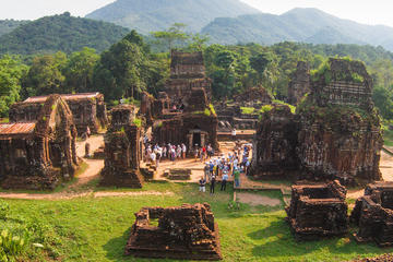 My Son Holy Land Day Trip with Lunch Cruise from Hoi An