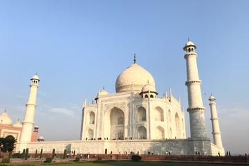 Sunrise Visit Of Taj Mahal From Delhi