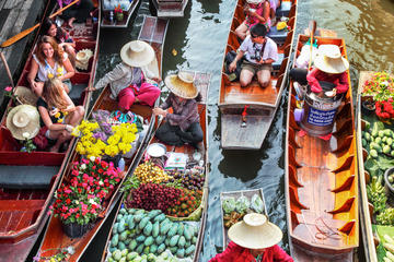 Floating Market and UNESCO Temple