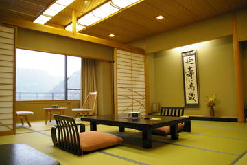 Overnight Stay at Takinoyu Ryokan in a Main Standard Tatami room with Onsen and Meals