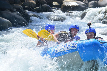 Full Day Class II-III Rafting and Canyoning Rappelling from La Fortuna-Arenal