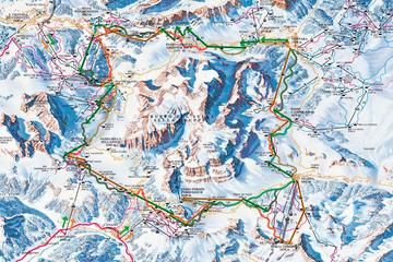 Dolomiti Ski Tour: Sellaronda from Cortina d'Ampezzo