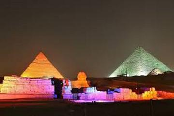 Light and Sound Show at the Pyramids and Sphinx with Private Transfer