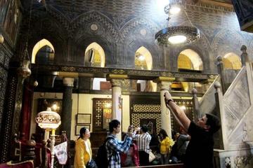 Private Half-Day Tour to Coptic Cairo with Hanging Church, Abu Serga Church, Santa Barbara and Ben Ezra Synagogue
