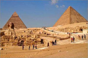 Stopover Tour from Cairo to Pyramids Sphinx - Citadel Alabaster Mosque Egypt Museum and Khan el Khalili with Lunch