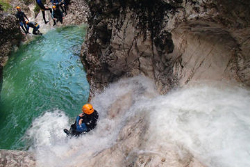 Canyoning in Susec Gorge from Bovec