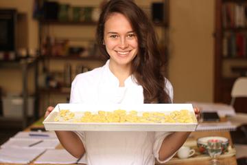 Semi private cooking class with professional chef in private villa optional market visit and transfer from Florence