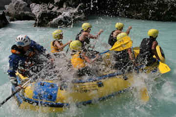 Soca River Active Package: Rafting and Canyoning
