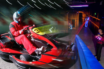 Laser Tag and Karting Combo