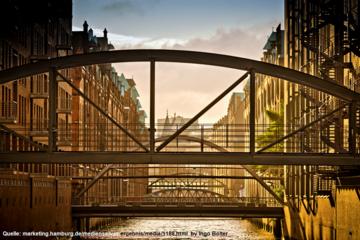 Hamburg UNESCO Speicherstadt and Kontorhaus-Quarter City Walking Tour