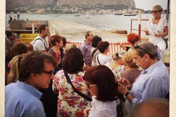 Mondello Walking Tour and Home Dinner