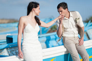 Beach Wedding Ceremony from Quito