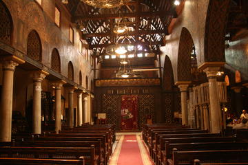 Full Day guided tour to Giza pyramids Sphinx Coptic Old Cairo and Khan el-Khalili Bazaar