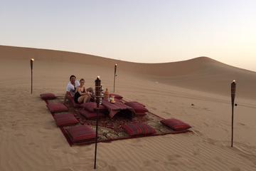 Abu Dhabi Desert Romantic Private Dune Dinner with Dune Bash