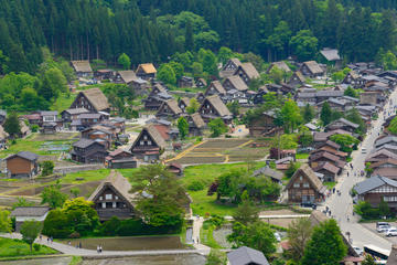 8-hour Private Chartered Taxi Plan to Shirakawago and Hida Takayama from Nagoya